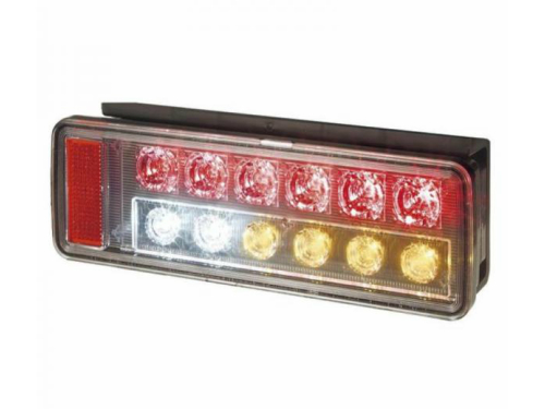 コイト2t用LEDリアコンビネーションランプBタイプ(L・Rセット)　いすゞ07エルフ用右ブザー付き