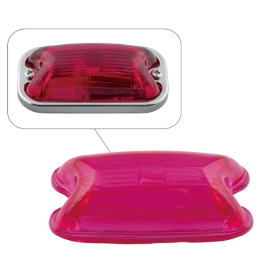 角型マーカーランプ用レンズ単品 ジェットイノウエ / トラック用品貨物