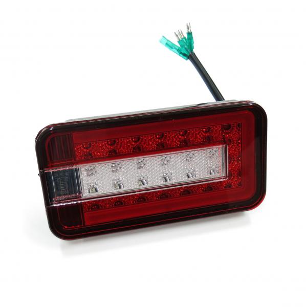 LEDテールランプ 軽トラ用 ストリームモデル レッド クリア SCRC-S2