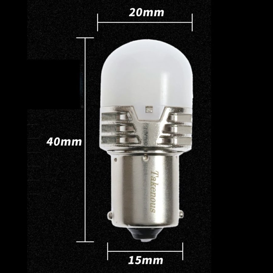 TAKE-165 ルミナスルーセントバルブPlus S25 BA15S 12V/24V共用(無極性