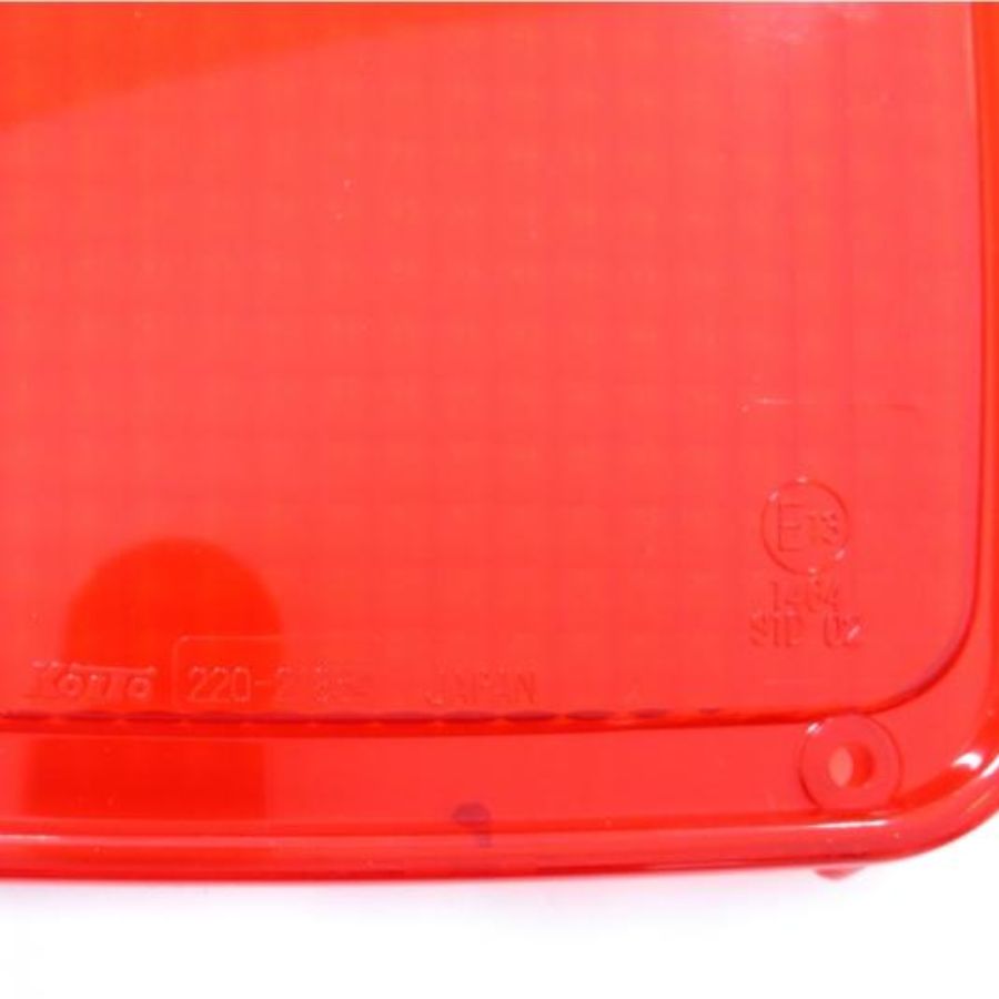 KOITO純正品 補修用テールレンズ レッド (レフ無し) (Eマーク付