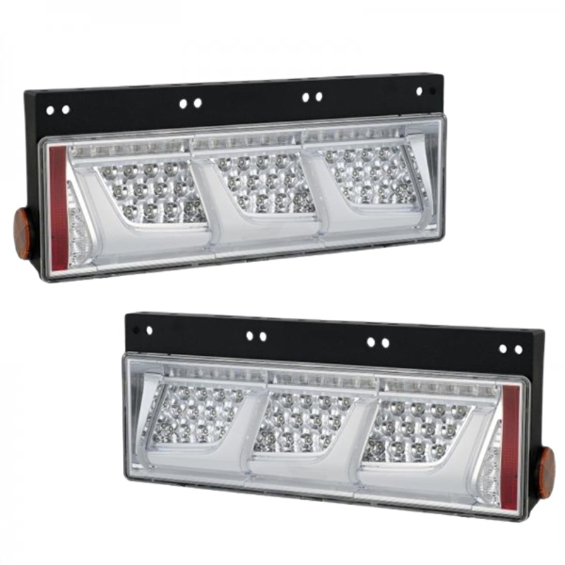 LEDリアコンビシーケンシャルテール クリアVer 3連タイプ (ターン21W
