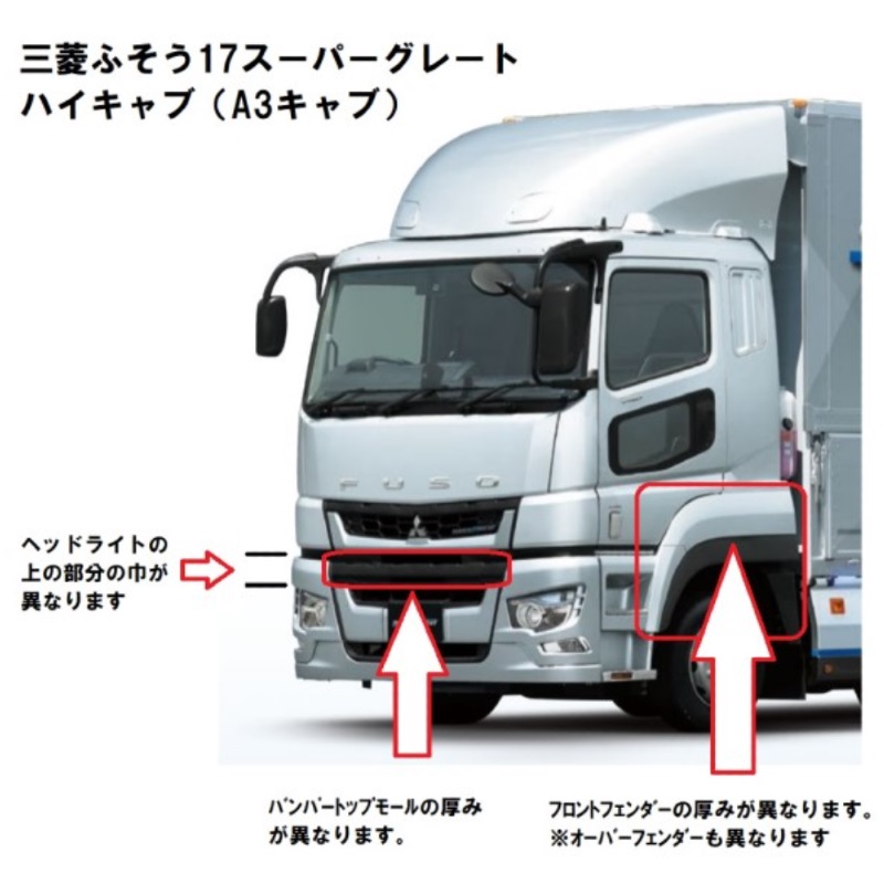 ステップアッパー 三菱ふそう 17スーパーグレート スーパーキャブ車用