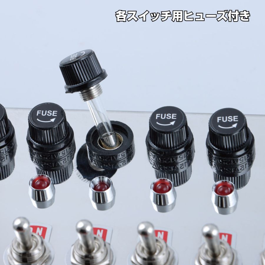 スイッチボックス 12連 ジェットイノウエ 524012 / トラック用品貨物堂