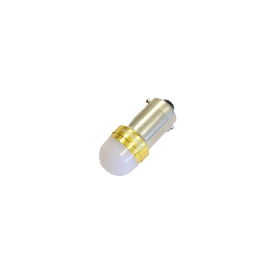 TAKE-3 ルミナスルーセントバルブ(Ba9s)イエロー 12/24V共用(無極性)角