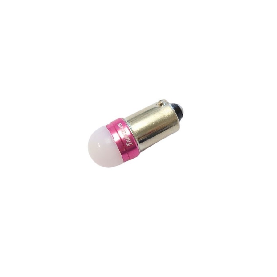 TAKE-3 ルミナスルーセントバルブ(Ba9s)ピンク 12/24V共用(無極性)角