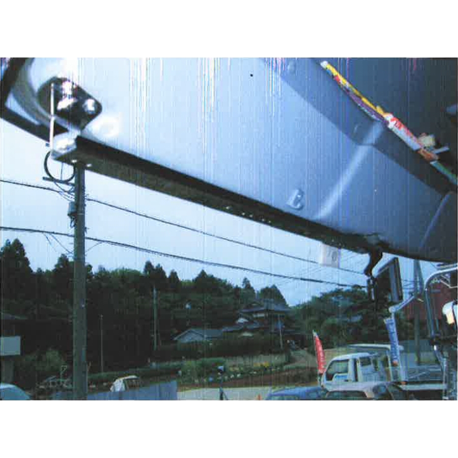 鍛冶屋 ワンマンアンドン取付けステー2連用 モニター移動ブラケット