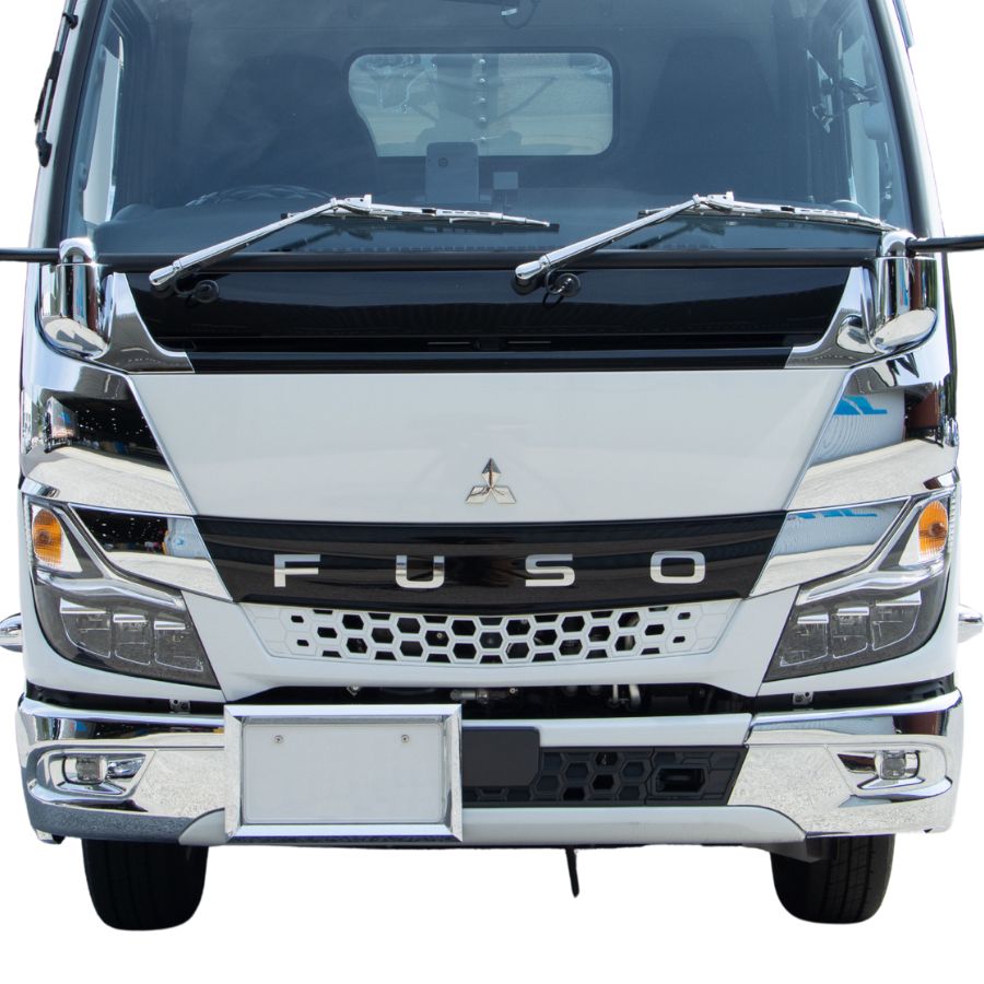 メッキバンパーコーナー 20キャンター 標準車用 左側 助手席側