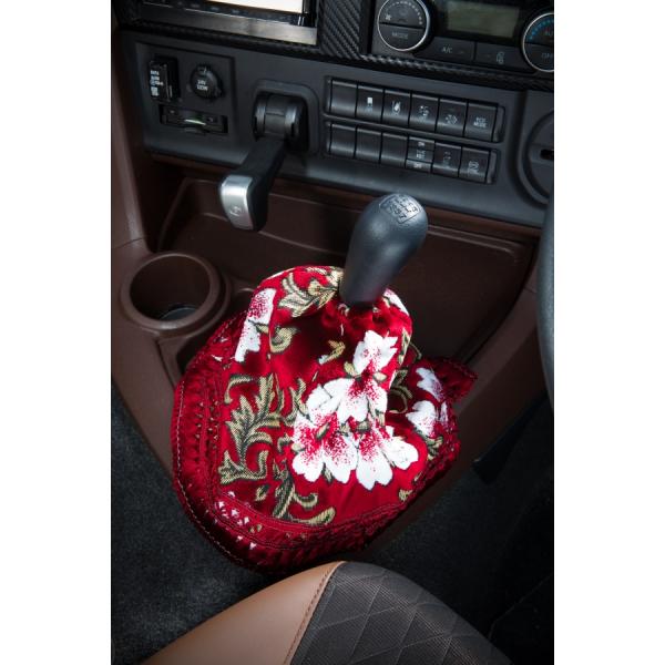 金華山シフトブーツカバー みやび桜 / トラック用品貨物堂ネットストア