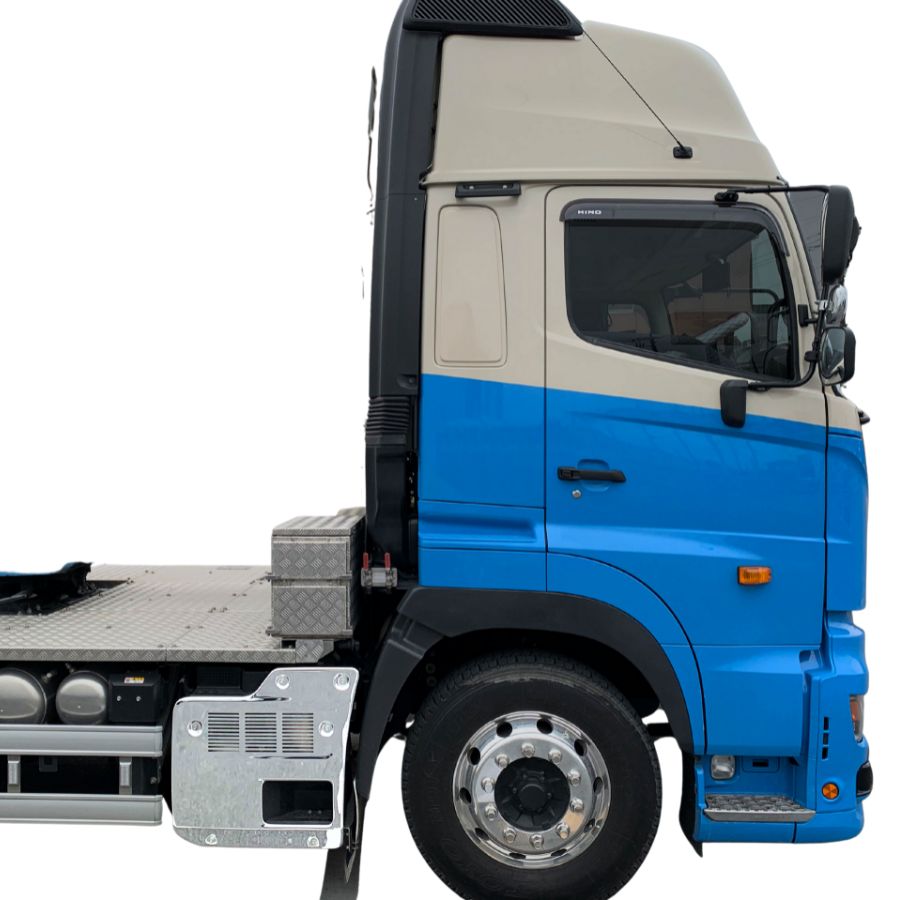 メッキマフラーカバー 17プロフィア トレーラー車用 ジェットイノウエ