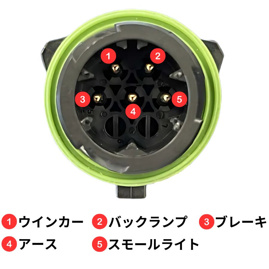 花魁テール用変換ハーネス UDクオン丸型カプラー(2本入) OTH-ULQ-L
