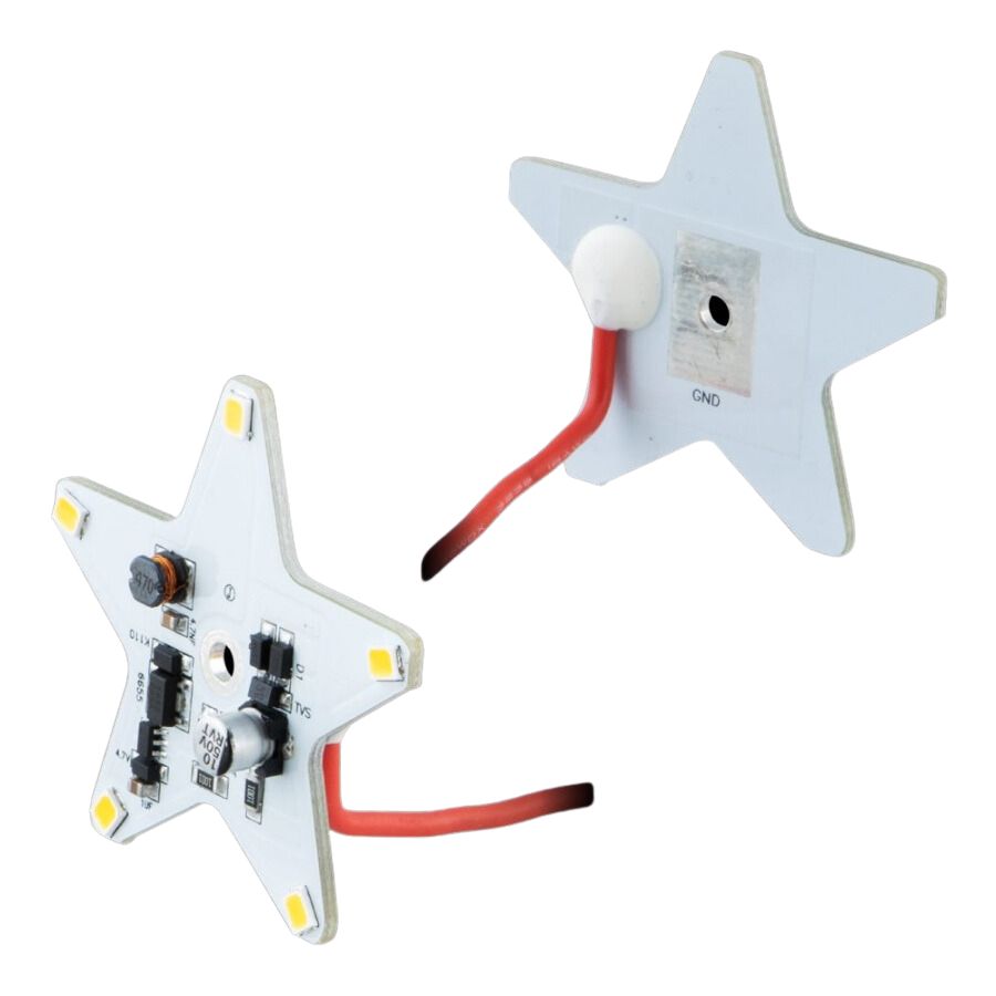 星マーカーランプ用 LEDユニット 電球色 ホタル点滅 12V/24V共用
