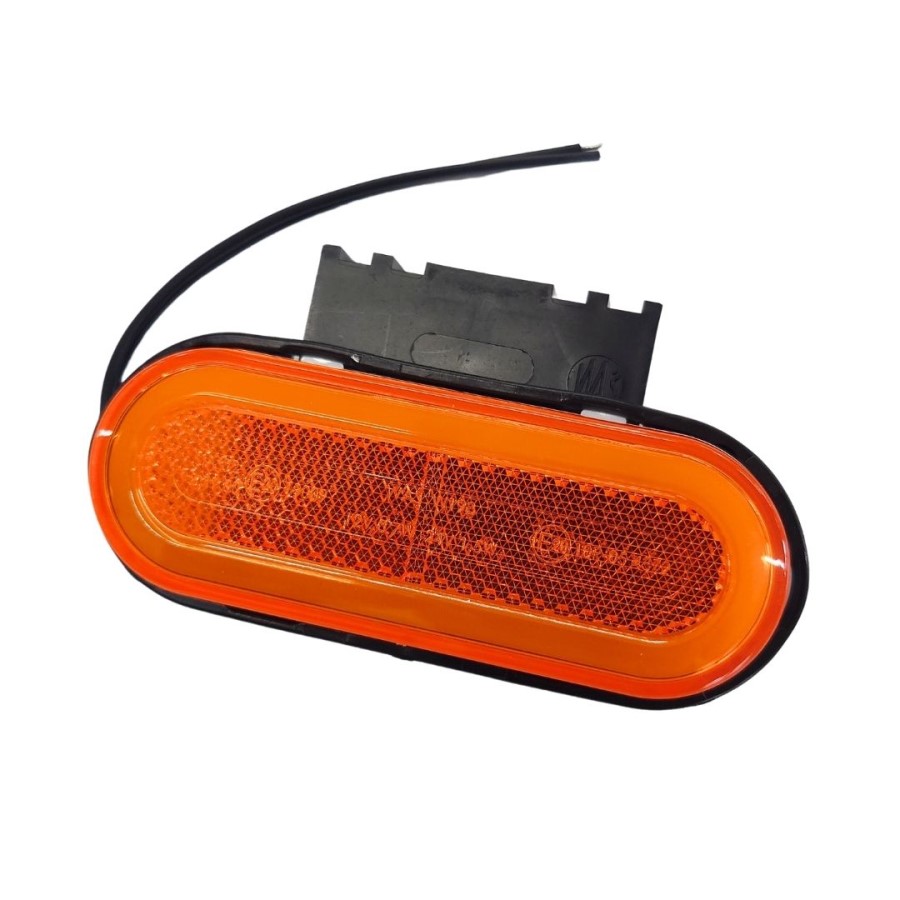 FE-244 WASサイドマーカー大(オレンジ)W198 / トラック用品貨物堂