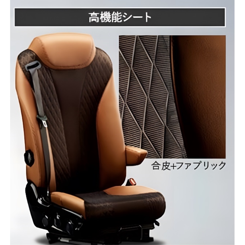 クラシックダイヤシートカバー (運転席用) ブラック 17プロフィア 17