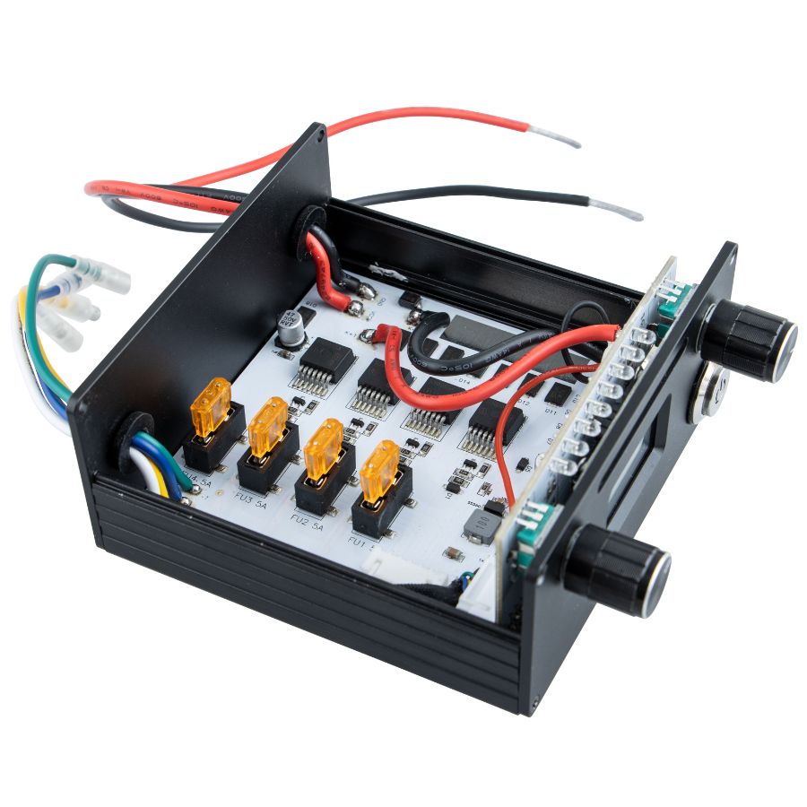 4連マーカーリレー機 雷電 12V/24V共用 ジェットイノウエ 591120