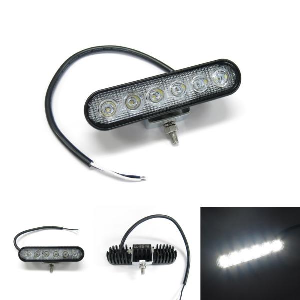 LEDワークランプ(LED作業灯)横長 12/24V共用 18W LSL-1012B 9893342