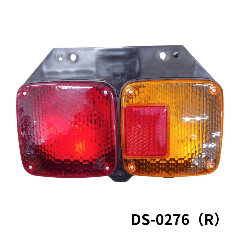 プロフ必須！中古品！テールランプ 赤/クリア 2個セット 日野KL2連テールランプR右側のみ ドーワ DS-0276 5002760 / トラック